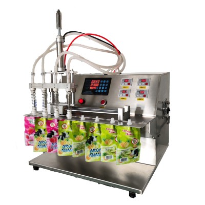 华北兴达 灌装机吸嘴袋 液体包装机 饮料 酒水 袋装液体 齿轮泵